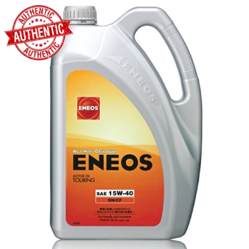ENEOS TOURING 15W40 Mineral Engine Oil (4L) Shopee Malaysia