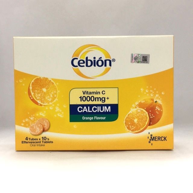 Cebion Vitamin C 1000mg Calcium 40 S Shopee Malaysia