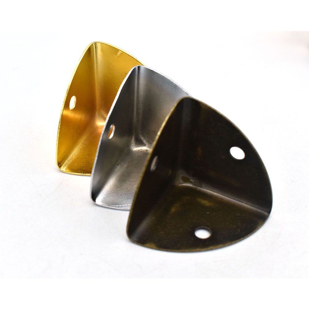 Purpose Have 35mm Gold Box Corner Protector Triangle Metal Decorative Edge Safety Guard clip Jewelry Corners Essential - Image 5