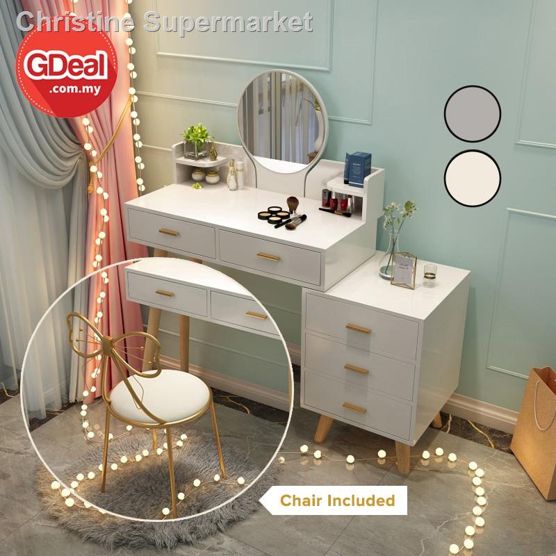 ﹍GDeal Modern Dressing Vanity Table Modern Minimalist Makeup