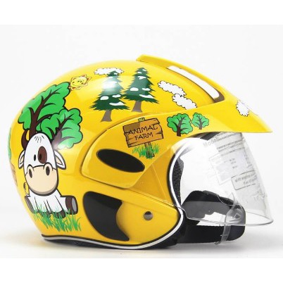 ORIGINAL AHP Kids Helmet Children Helmet Topi Keledar Kanak-Kanak Helmet  Kanak-Kanak Topi Motor Budak Umur 3-8 Tahun