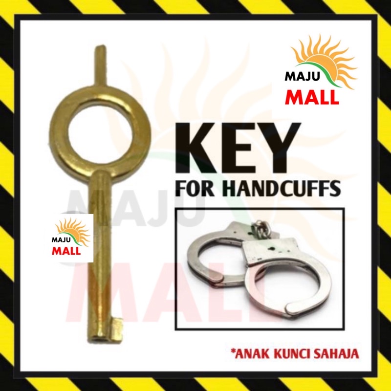 KEY FOR HANDCUFF / HANDCUFFS KEY / KUNCI GARI (KEY ONLY)