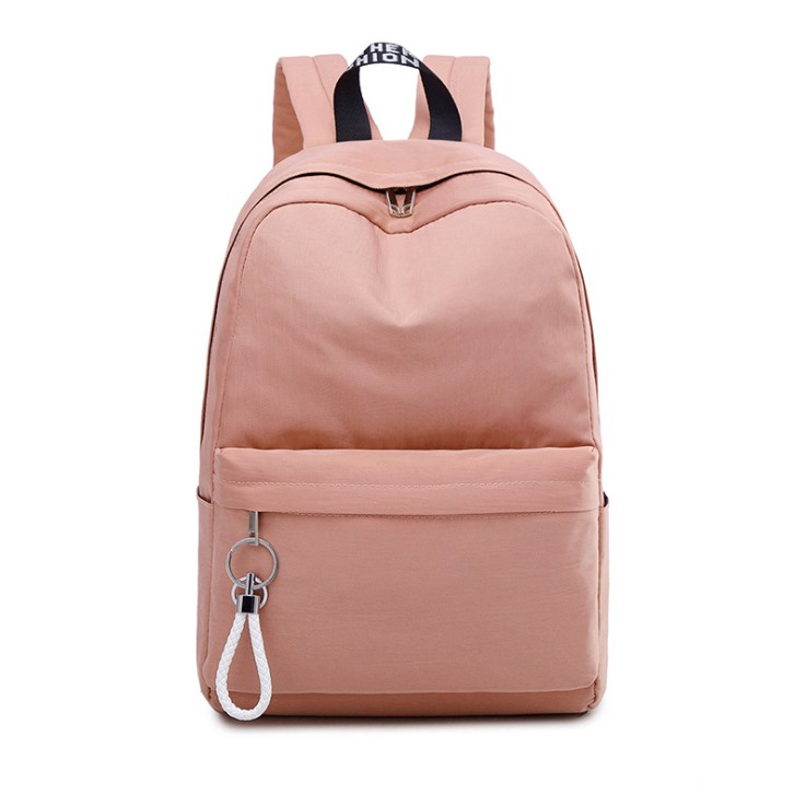 baby pink rucksack