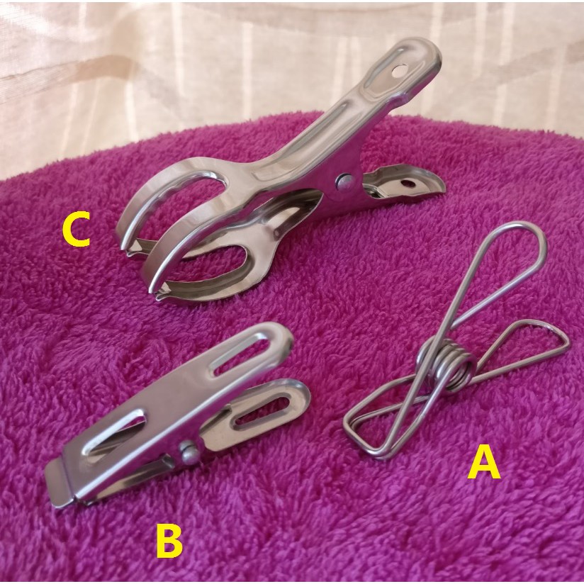 Stainless Steel Clothes Peg Clothespin | Shopee Malaysia