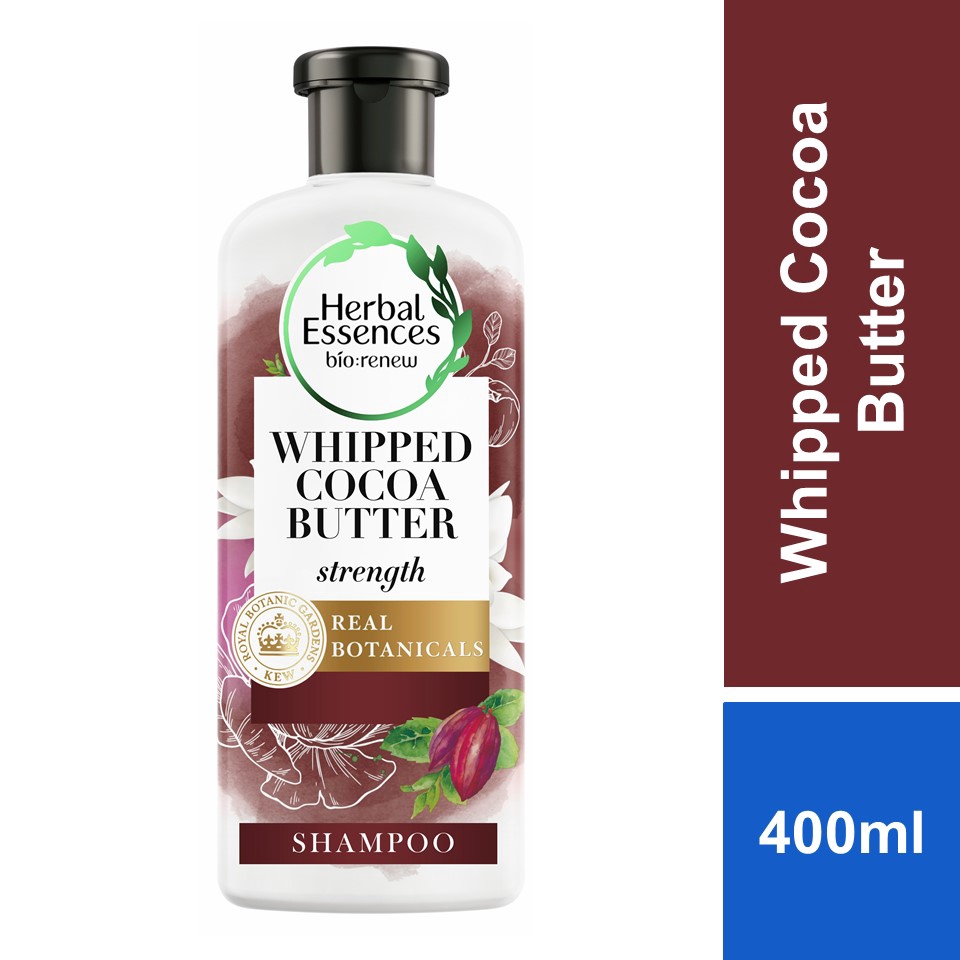 Herbal Essences BioRenew Strength Whipped Cocoa Butter Shampoo 400ml