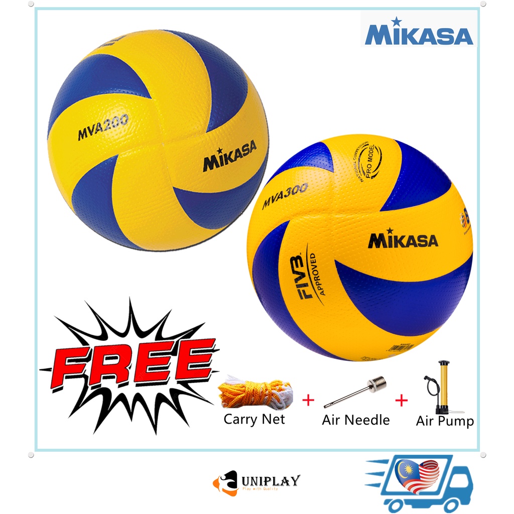 needle Mikasa Soft Touch Volleyball ball Size5 match quality pump MVA300 