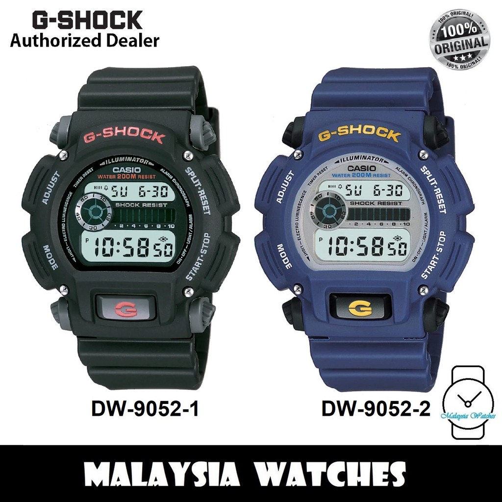 Toktik Hot Style Official Warranty Casio G Shock Ori Dw 9052 1 Dw 9052 2 Resin Standard Digital Watch Dw9052 Anak K Shopee Malaysia