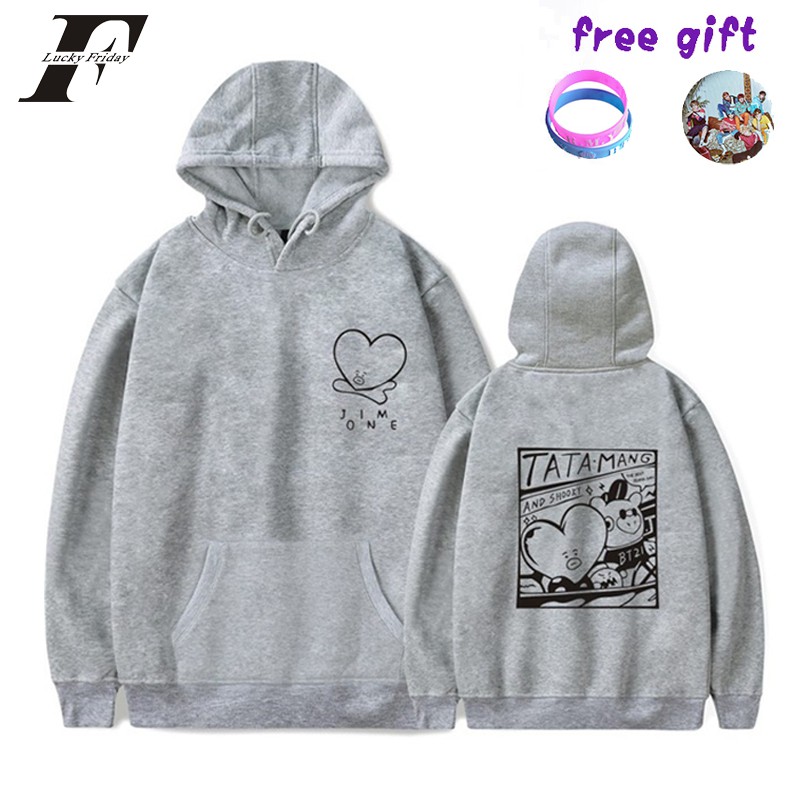 bts tata mang hoodie