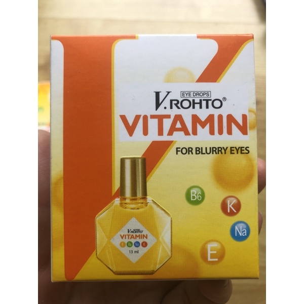Eye Drops V.ROHTO ViTAMIN for Blurry eyes Shopee Malaysia
