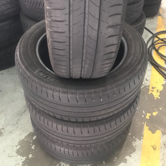 Used Tayar 195 55 16 Michelin 1set 4pcs Shopee Malaysia