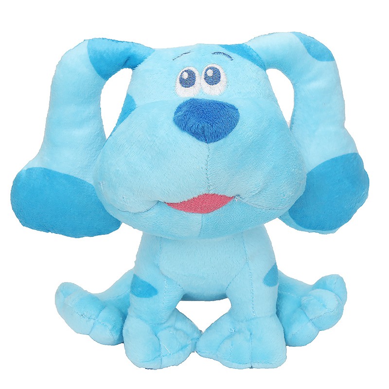 18cm Stock Blue's Clues & You! Big Blue Dog Stuffed Animals Plush Toy | Shopee Malaysia