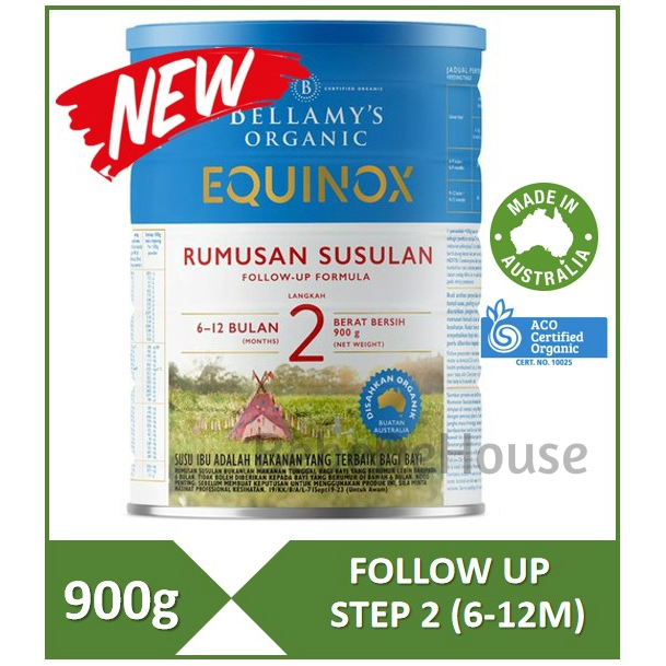 Bellamy's Organic Step 2 Organic Follow On Formula 900g