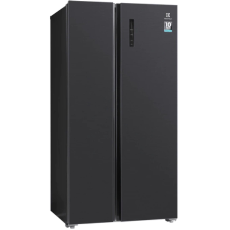 ELECTROLUX 606L Black Side by Side Fridge ESE6101ABMY refrigerator