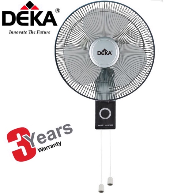 Deka 16 Wall Fan Dwf26 3year Warranty Midea Wall Fan Mf 16fw6h 16inch No Remote Shopee Malaysia