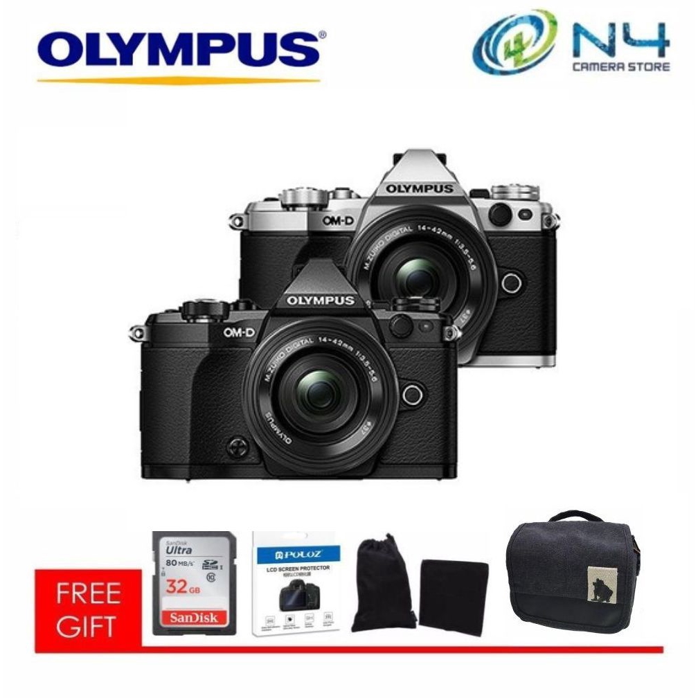 Olympus OMD EM5/EM5 Mark II + 1442mm EZ KIT [Free Gift