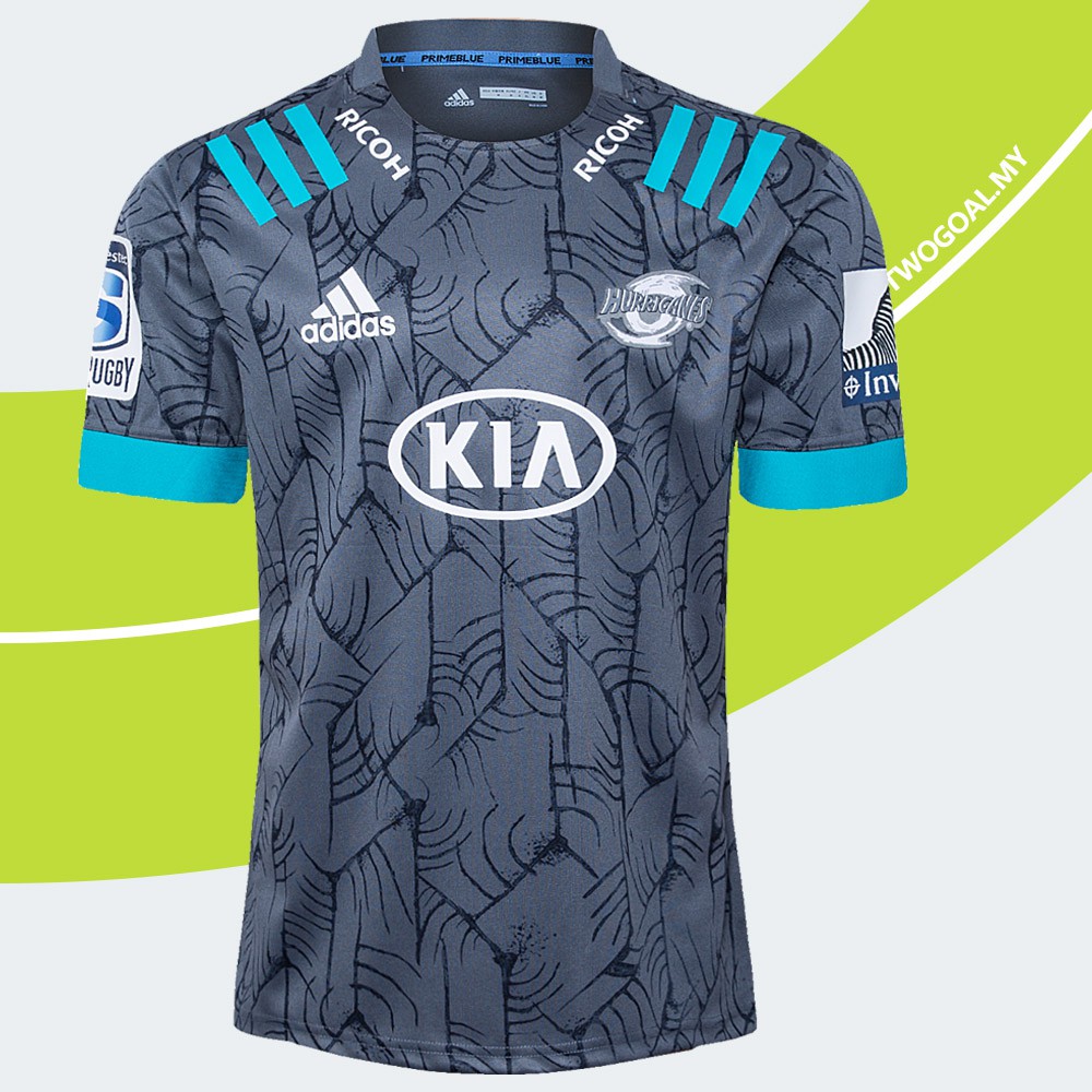 2020 2021 Hurricanes Rugby Away Shirt Hurricanes Jersey Size S-5XL