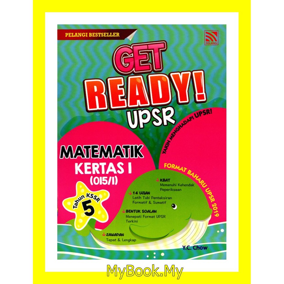 Myb Buku Latihan Get Ready Upsr Kssr Tahun 5 Matematik Mathematics Dwibahasa Kertas 1 Pelangi Shopee Malaysia