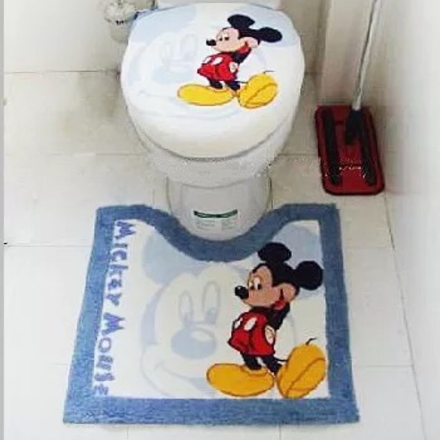 Mickey Mouse Toilet Seat Cover Shopee Malaysia