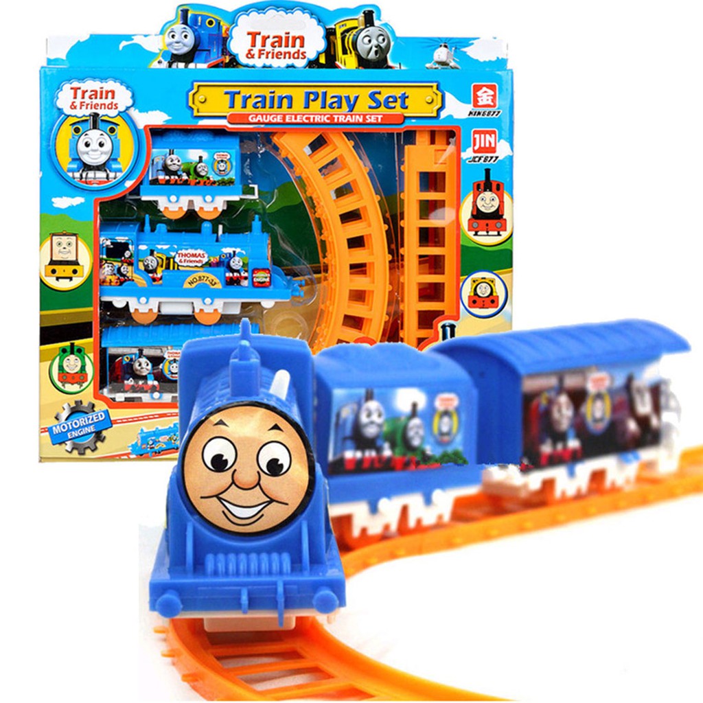 plastic train set