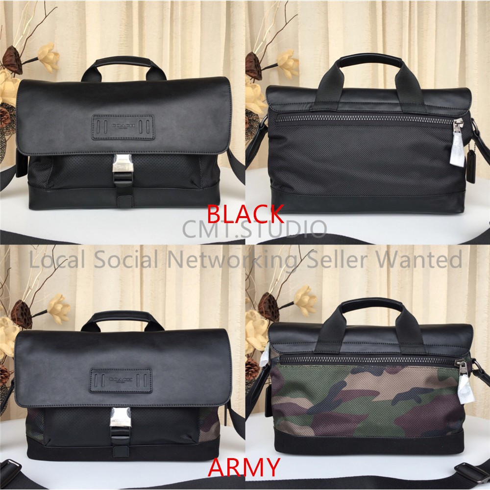 coach army bag