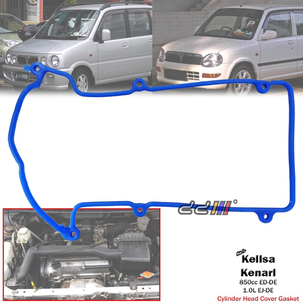 [Local Ready Stock] Perodua Kelisa / Kenari Silicone Valve Cover Gasket 850 1.0