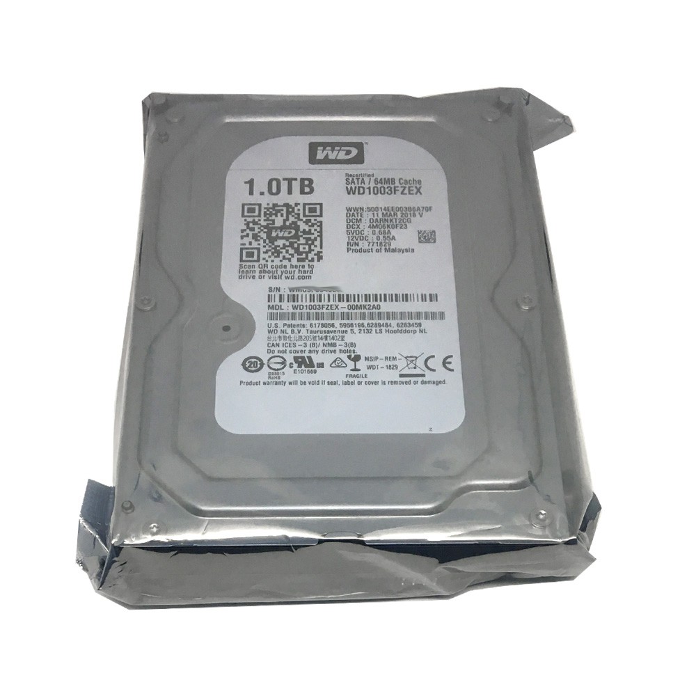 激安な 非常に良い ウェスタン デジタル 1TB SATA 3.5 ハードドライブ WD1003FZEX-00MK2A0 DCM DARNKT2MG  fucoa.cl