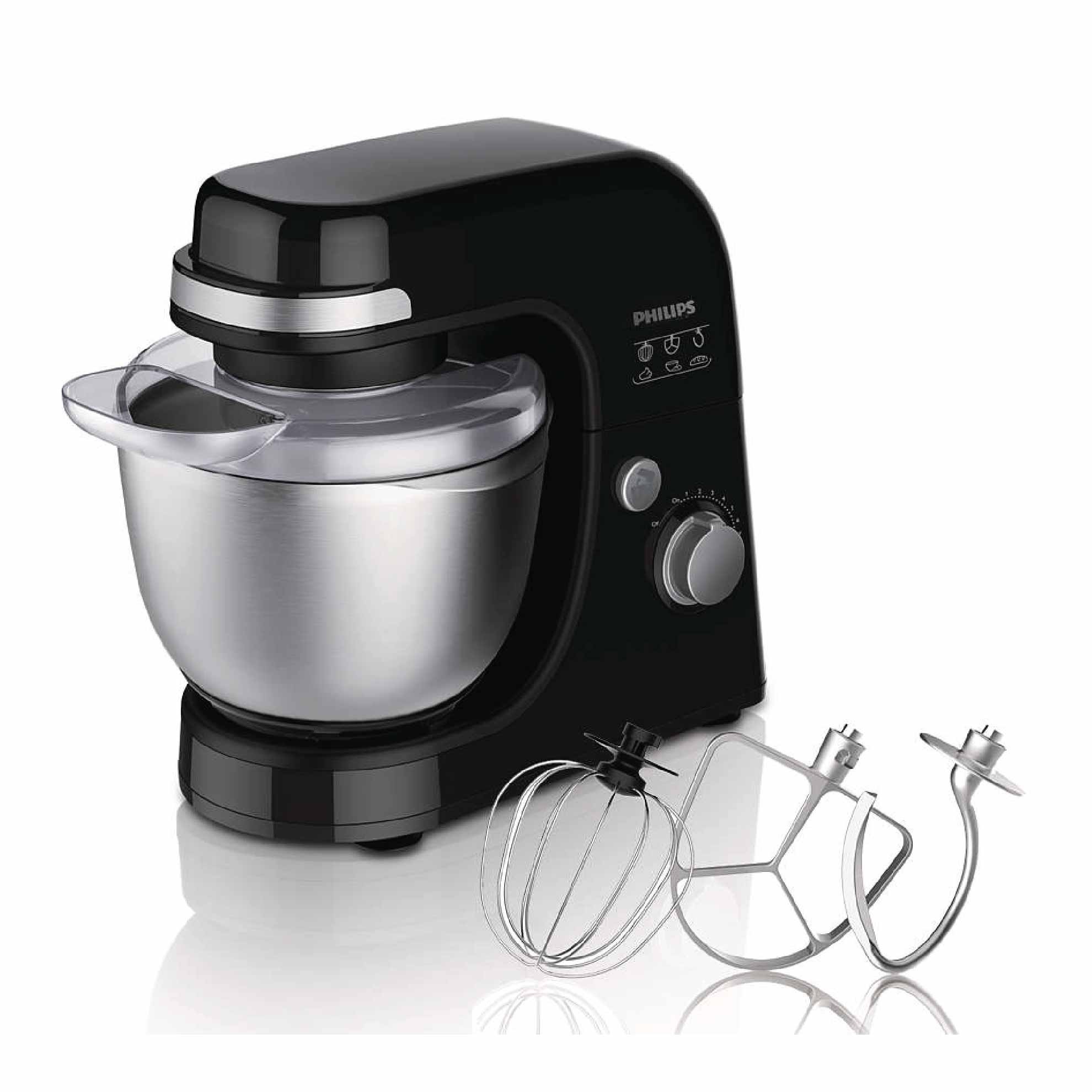 Philips Stand Mixer Hr7920 300w 4 0l Stainless Steel Bowl Shopee Malaysia