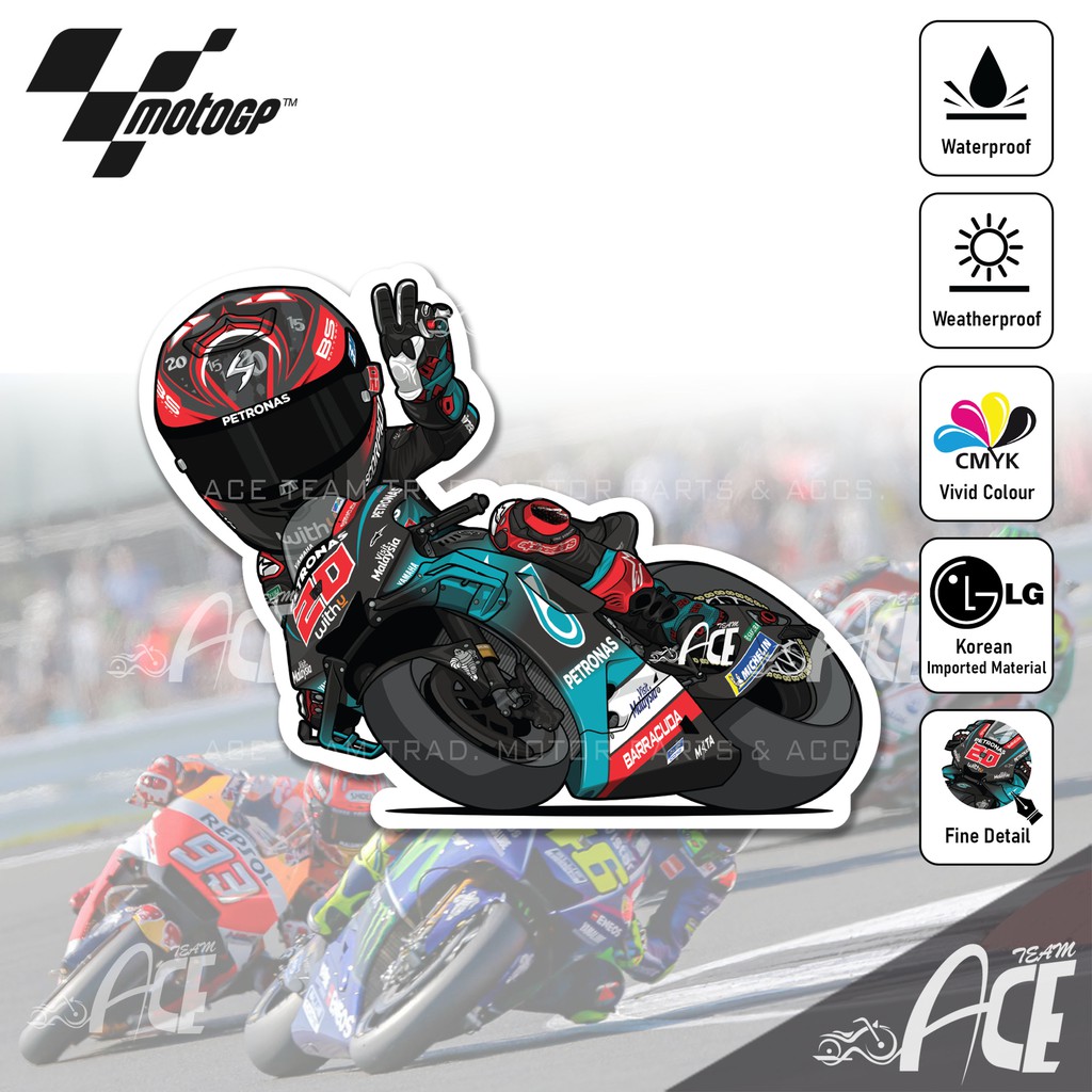 Sticker Mimo Adesivi sponsor yamaha petronas motogp 2020 decalcomania motobike