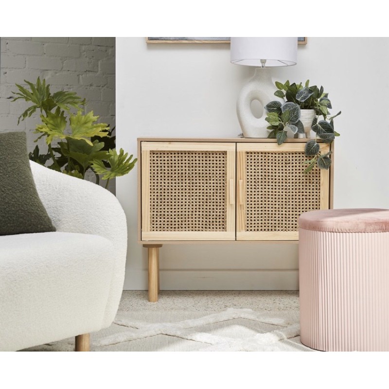 kmart rattan bedside table