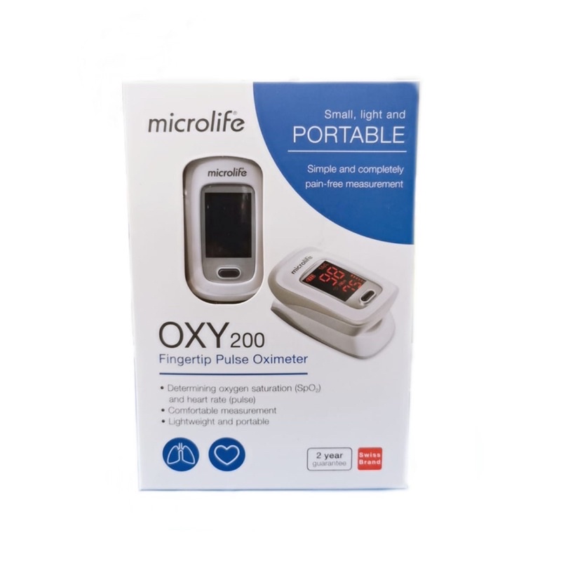 Microlife OXY200 Fingertip pulse oximeter | Shopee Malaysia