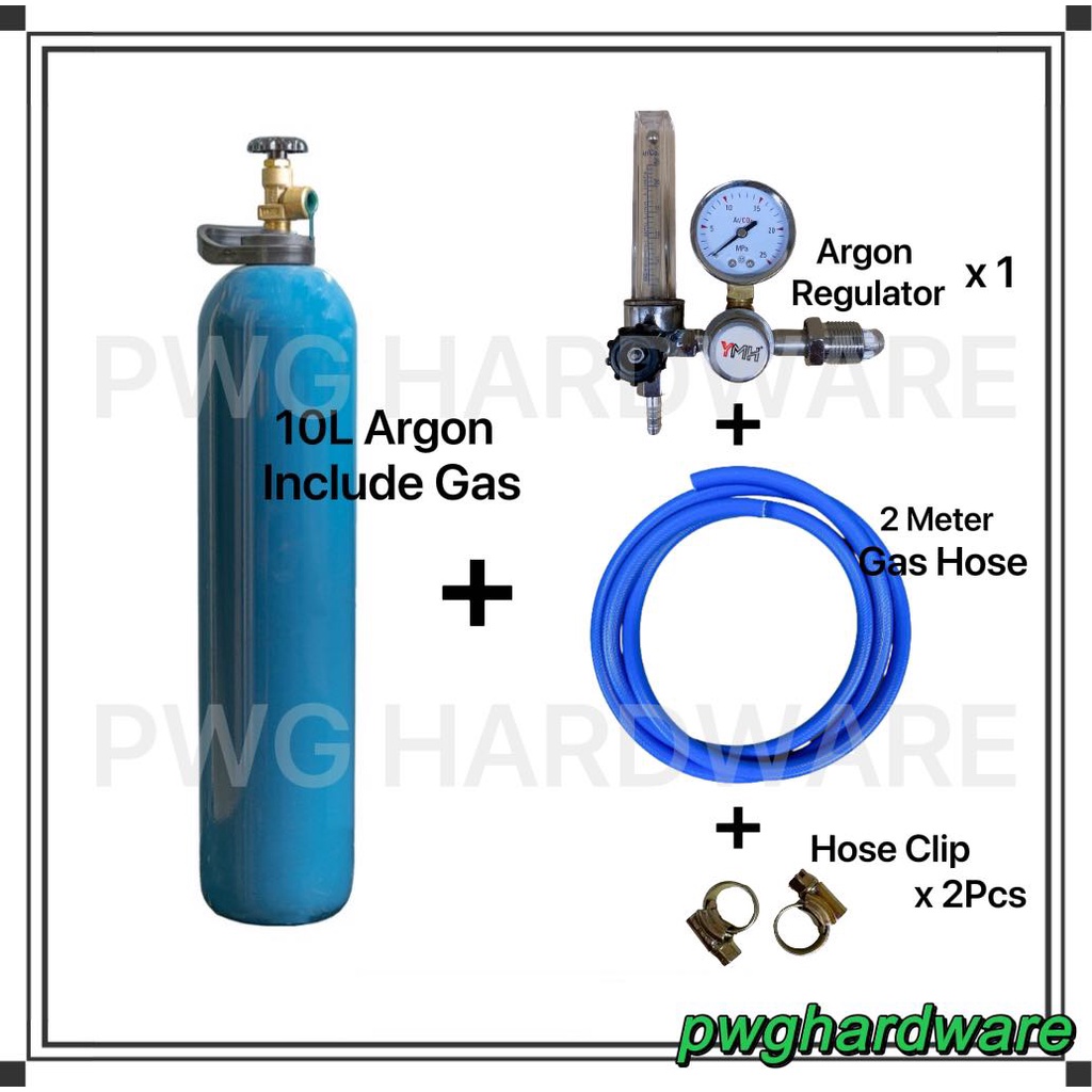 Argon Gas Tank Set With Gas / Tig Gas Tank Set ( Include Gas ...