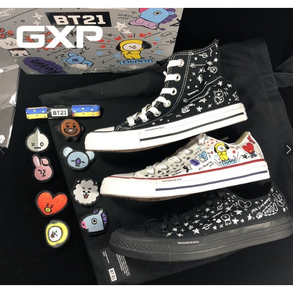 converse bts shoes