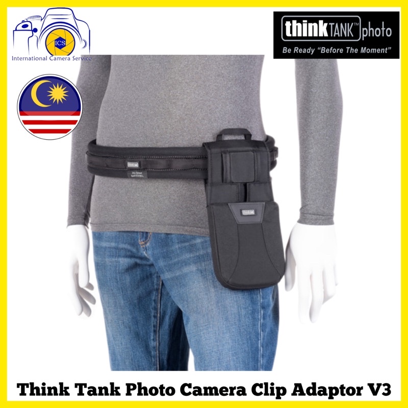 Think Tank Photo Camera Clip Adaptor V3.0 for the Peak Design Capture Clip or SpiderLight/Pro V2 camera holsters