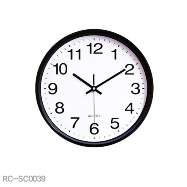 Noiseless wall clock 10 inch wall clock classroom study room clock ...