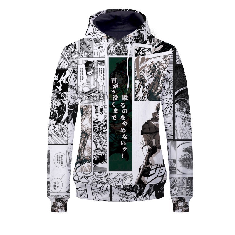 jojo's bizarre adventure hoodie