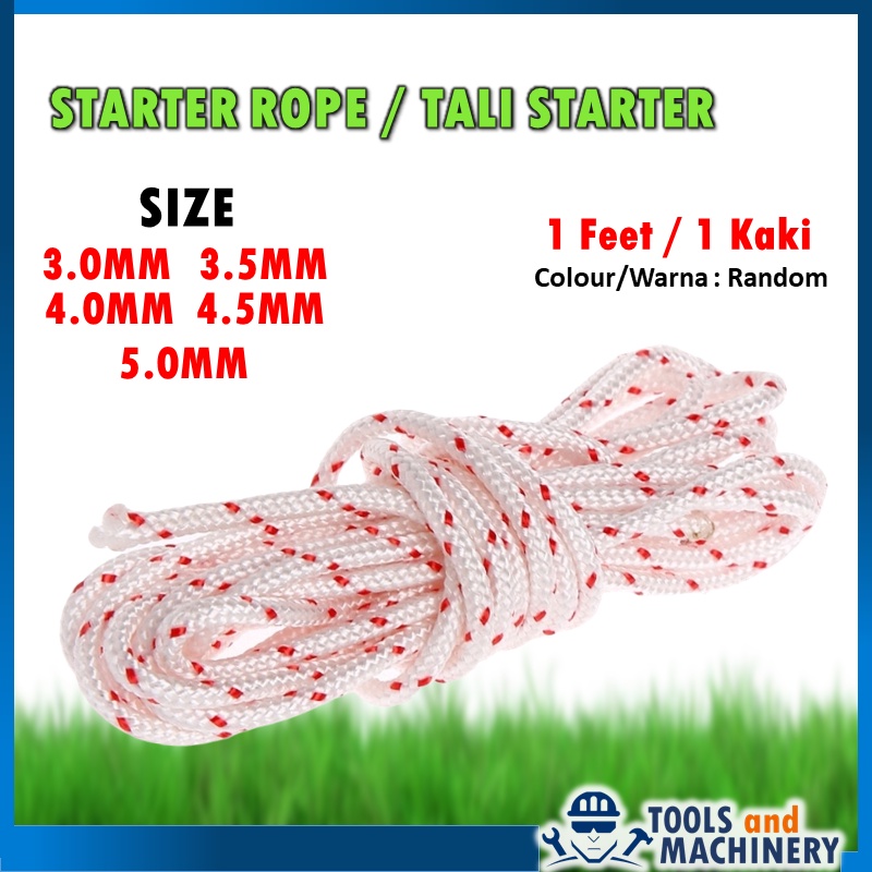 Starter rope Tali starter 3mm 4mm 5mm ogawa tanaka echo spare part