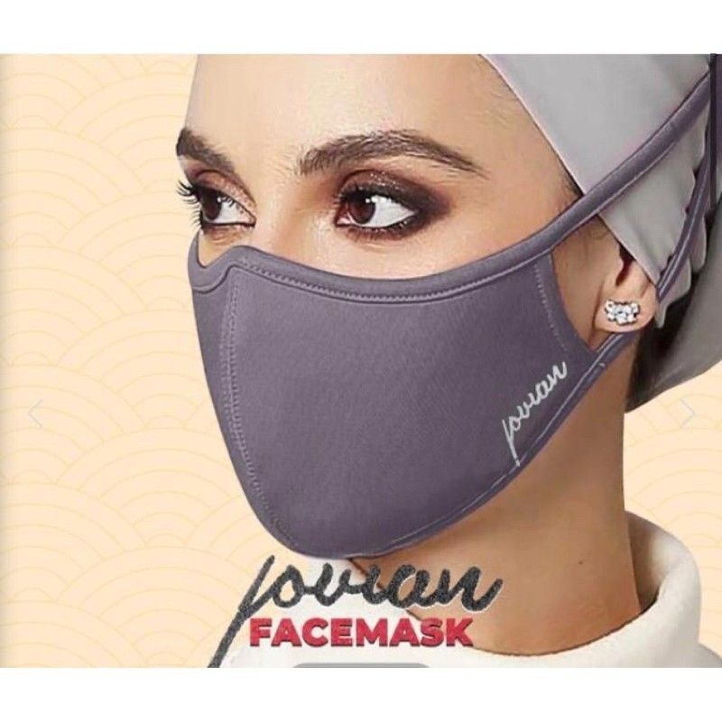 Buy 🔥 Readystock JOVIAN Anti Maskacne Cloth Mask Rewashable 