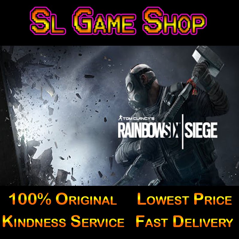 Tom Clancy S Rainbow Six Siege Pc Steam Original Game Shopee Malaysia