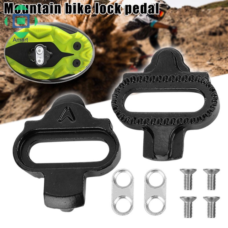 Indoor Cycling & Mountain Bike Cleat Set Spinning Bike Cleats for Shimano SPD