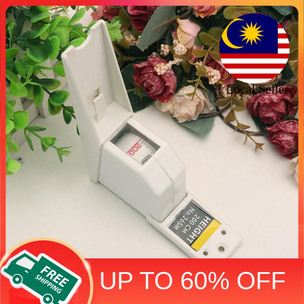 Multi Premium Wall Mounted Height Gauge 2m – Stature Meter Roll Ruler Compact Design Stadiometer Purpose Essential - Image 2