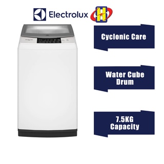 Electrolux Washing Machine (7.5KG) Cyclonic Care Pulsator Top Load Washer EWT7588H1WB