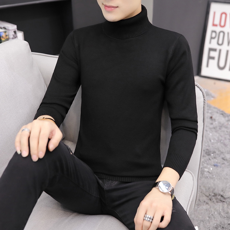 High Neck Pullover Jumper Sweater Tops 