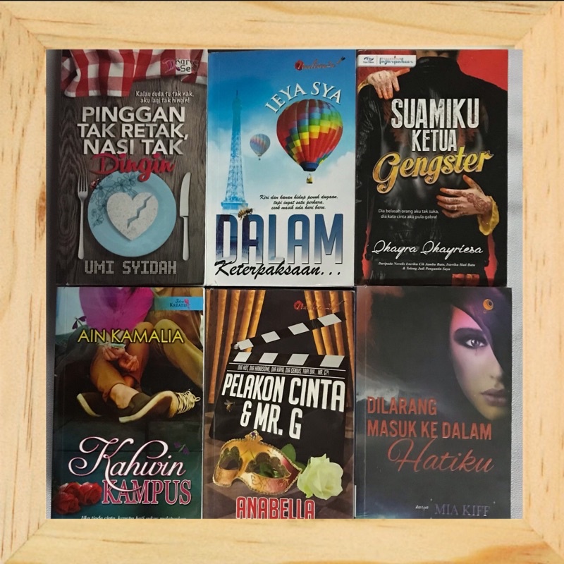 NOVEL MELAYU ANABELLA SUAMIKU KETUA GANGSTER MIA KIF KAHWIN KAMPUS PINGGAN TAK RETAK NASI TA DINGIN PELAKON CINTA & MR G