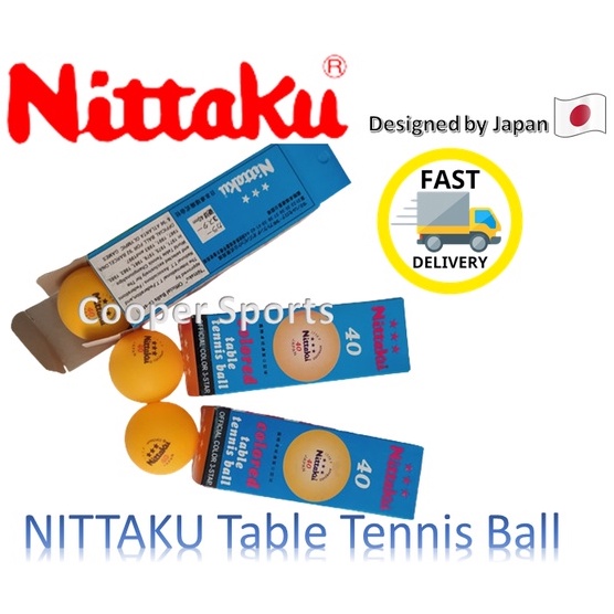 NITTAKU Table Tennis Balls 3 star Shopee Malaysia