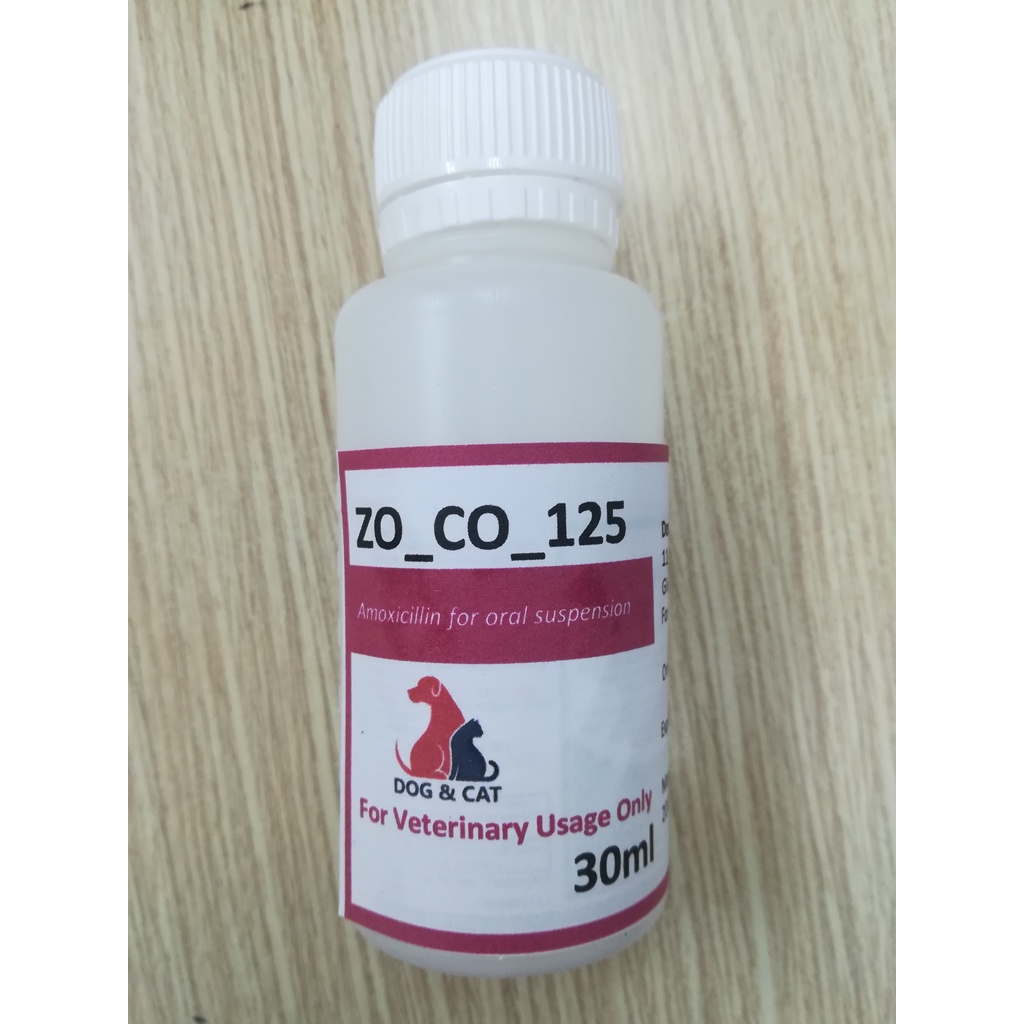 zo_co 125 mg ubat demam kucing 