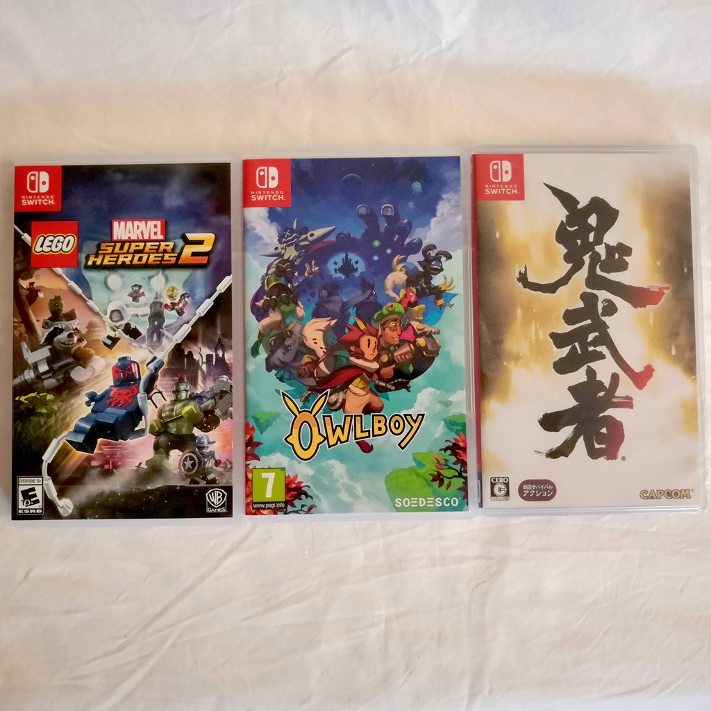 used nintendo switch games