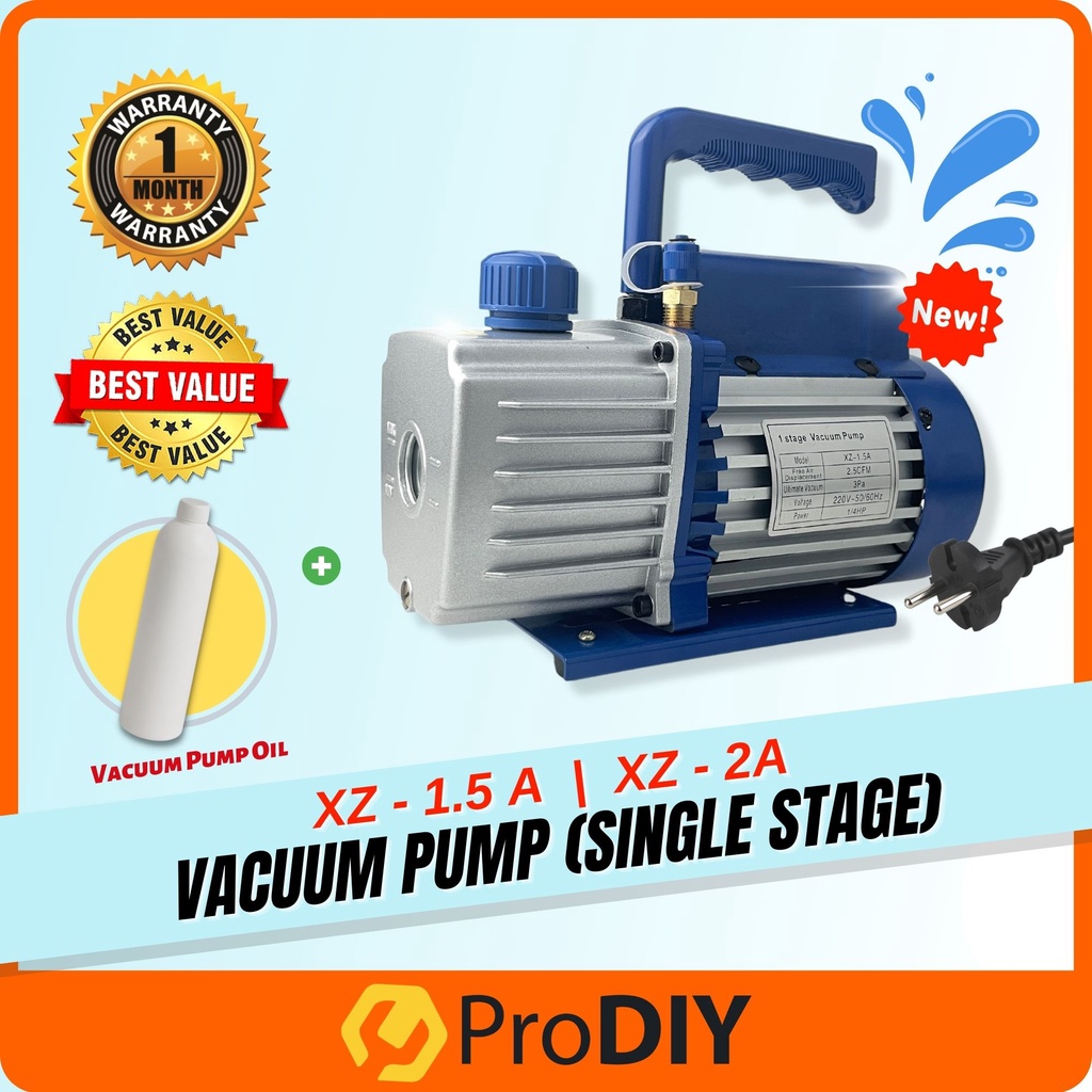 XZ2A Vacuum Pump (Single Stage) Vacuum Aircond XZ1.5A Vacuum Pump
