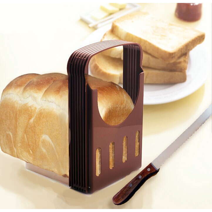 [READY STOCK] Bread Slicer Toast Cutter/ Pemotong Roti/ Bread Cutter / Kitchen Tool 吐司切片器