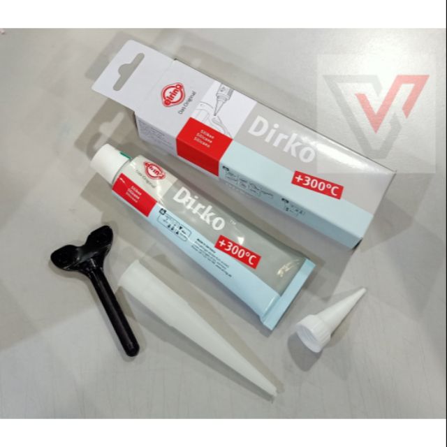 ELRING DIRKO +300°C GREY SILICONE SEALANT GUM GASKET 70ML (Made In