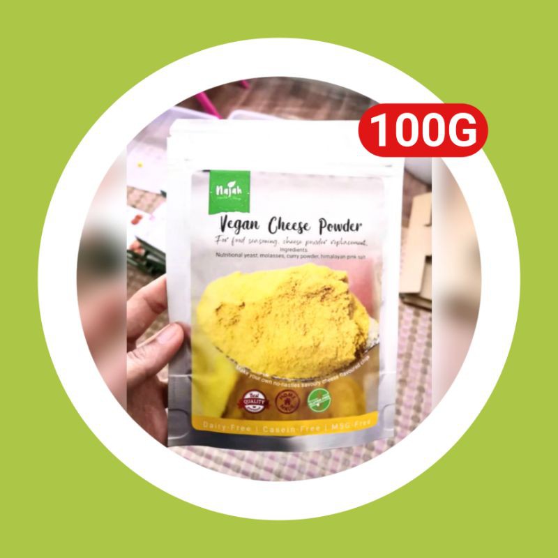 Vegan Cheese Powder 100g By Nhv Price Tax Wrap Mix Within Green Frame Only Shopee Malaysia